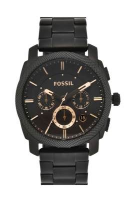 Fossil Men Quartz Black Dial Chronograph Watch FS4682 Fossil