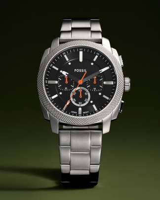 Fossil Machine Chronograph Black Dial Men's Watch (FS6095) Fossil