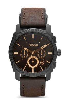 Fossil Men Coffee Brown Analogue Watch FS4656 Fossil