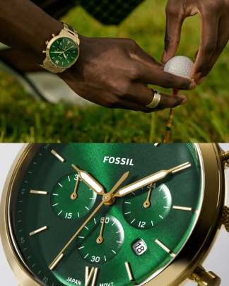 Fossil Neutra Chronograph Gold-Tone Stainless Steel Watch (FS6164) Fossil