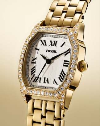 Fossil Women Harlow Gold Watch ES5361 Fossil