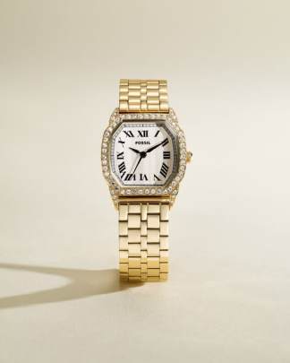 Fossil Women Harlow Gold Watch ES5361 Fossil