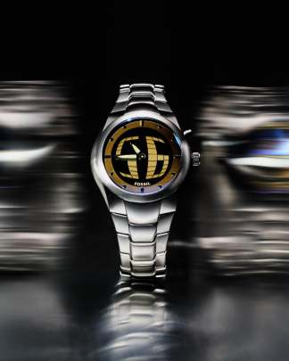 Fossil Y2K Big Tic 40mm Stainless Steel Watch Fossil