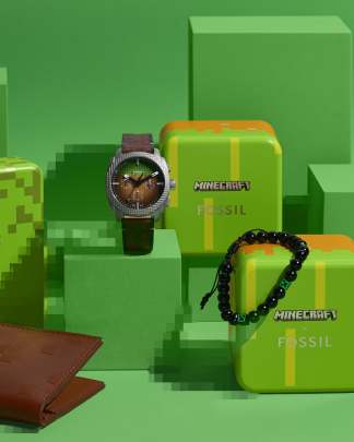 Fossil x Minecraft Machine chronograph watch (LE1206) Fossil