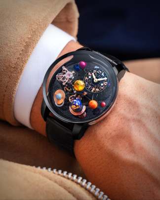Jacob & Co. Astronomia Solar Zodiac Black DLC Titanium. Jacob (F)