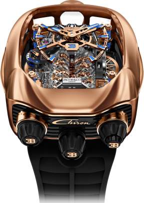 Jacob & Co. Bugatti Chiron Tourbillon Rose Gold 