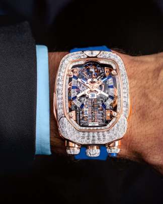 Jacob & Co. Bugatti Chiron Tourbillon Baguette 