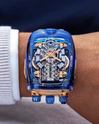 Jacob & Co. Bugatti Chiron Tourbillon Blue Sapphire Edition. Jacob (C)