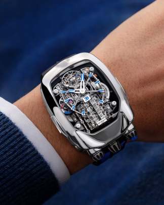 Jacob & Co. Bugatti Chiron Tourbillon Polished Titanium Edition (Reference: BU200.20.AK.AB.B) Sell