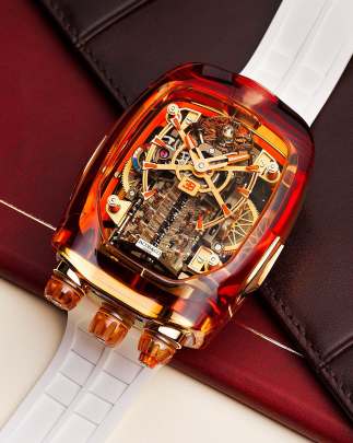  Jacob & Co. Bugatti Chiron Tourbillon Sapphire Crystal 