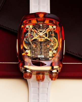  Jacob & Co. Bugatti Chiron Tourbillon Sapphire Crystal 