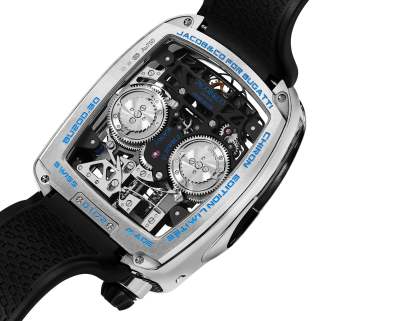 Jacob & Co. Bugatti Chiron Tourbillon White Gold Jacob (A)