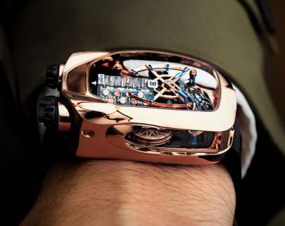 Jacob & Co. Bugatti Chiron Tourbillon Rose Gold Jacob (A)