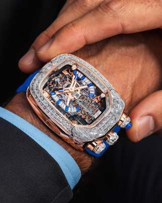 Jacob & Co. Bugatti Chiron Tourbillon Baguette 