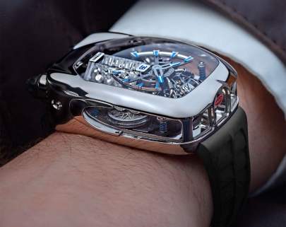 Jacob & Co. Bugatti Chiron Tourbillon White Gold Jacob (A)