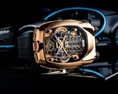 Jacob & Co. Bugatti Chiron Tourbillon Rose Gold Jacob (A)