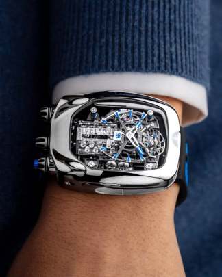 Jacob & Co. Bugatti Chiron Tourbillon Polished Titanium Edition (Reference: BU200.20.AK.AB.B) Jacob (C)