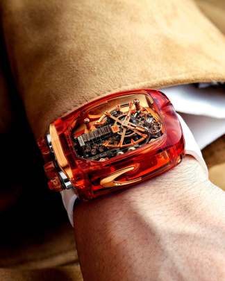  Jacob & Co. Bugatti Chiron Tourbillon Sapphire Crystal 