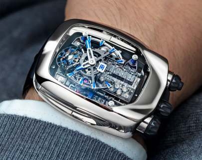 Jacob & Co. Bugatti Chiron Tourbillon White Gold Jacob (A)