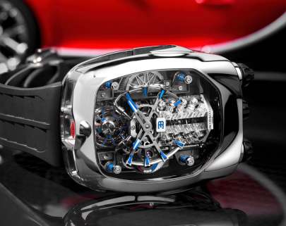 Jacob & Co. Bugatti Chiron Tourbillon White Gold Jacob (A)