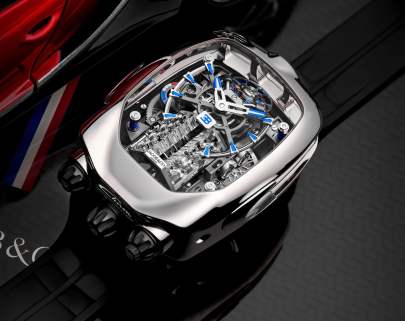 Jacob & Co. Bugatti Chiron Tourbillon White Gold Jacob (A)