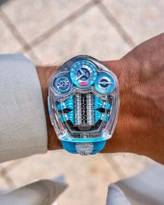 Jacob & Co. Bugatti Tourbillon Sapphire Crystal watch Jacob & Co