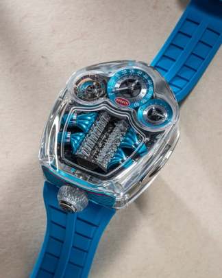 Jacob & Co. Bugatti Tourbillon Sapphire Crystal watch Jacob & Co