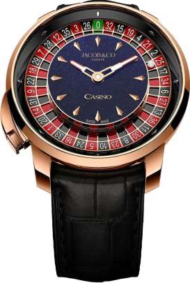 Jacob & Co. Casino Tourbillon Rose Gold (Aventurine Dial) Jacob (A)