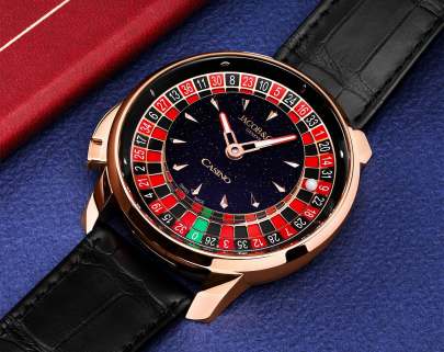 Jacob & Co. Casino Tourbillon Rose Gold (Aventurine Dial) Jacob (A)