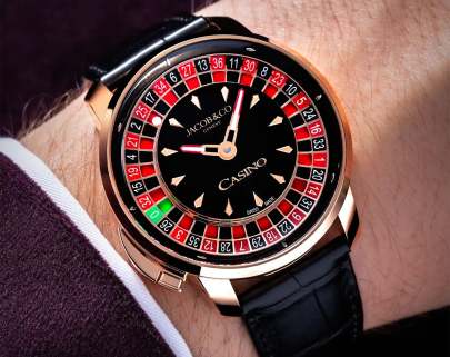 Jacob & Co. Casino Tourbillon Rose Gold Jacob (A)