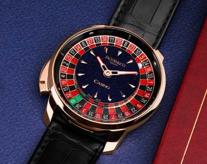 Jacob & Co. Casino Tourbillon Rose Gold (Aventurine Dial) Jacob (A)
