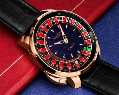 Jacob & Co. Casino Tourbillon Rose Gold (Aventurine Dial) Jacob (A)