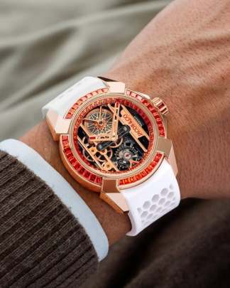 Jacob & Co. Epic X Baguette in 18K rose gold Watch Jacob & Co