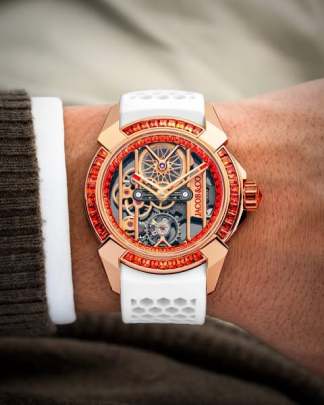 Jacob & Co. Epic X Baguette in 18K rose gold Watch Jacob & Co