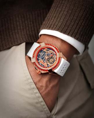 Jacob & Co. Epic X Baguette in 18K rose gold Watch Jacob & Co