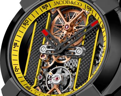 Jacob & Co. Epic X Bridges Black Steel (Yellow) Jacob (A)