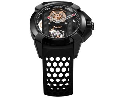 Jacob & Co. Epic X Bridges Black Steel (Black) Jacob (A)