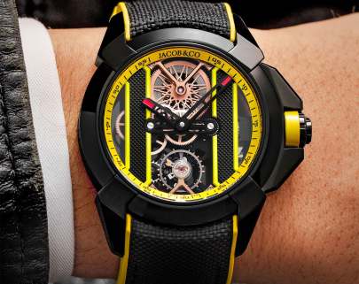Jacob & Co. Epic X Bridges Black Steel (Yellow) Jacob (A)