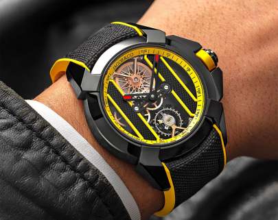 Jacob & Co. Epic X Bridges Black Steel (Yellow) Jacob (A)