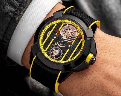 Jacob & Co. Epic X Bridges Black Steel (Yellow) Jacob (A)