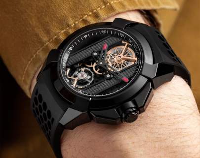 Jacob & Co. Epic X Bridges Black Steel (Black) Jacob (A)