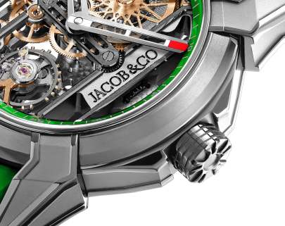 Jacob & Co. Epic X Titanium Green Jacob (A)