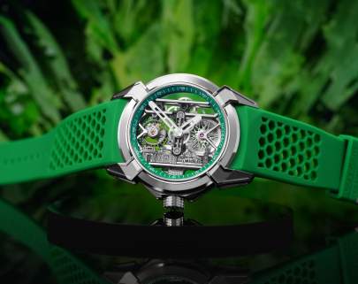 Jacob & Co. Epic X Titanium Green Neoralithe Inner Ring (Wonders of India Edition) Jacob (A)