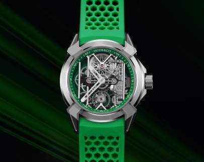 Jacob & Co. Epic X Titanium Green Neoralithe Inner Ring (Wonders of India Edition) Jacob (A)