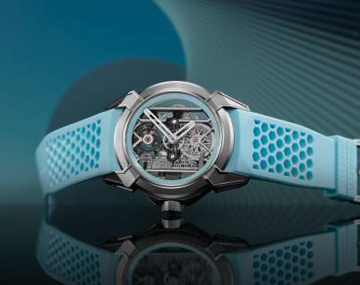 Jacob & Co. Epic X Titanium Powder Blue Neoralithe Inner Ring (Wonders of India Edition) Jacob (A)