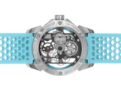 Jacob & Co. Epic X Titanium Powder Blue Neoralithe Inner Ring (Wonders of India Edition) Jacob (A)