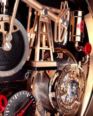 Jacob & Co. Oil Pump Tourbillon (18K Rose Gold Edition), Jacob (F)