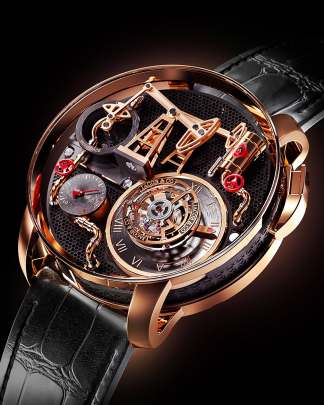 Jacob & Co. Oil Pump Tourbillon (18K Rose Gold Edition), Jacob (F)