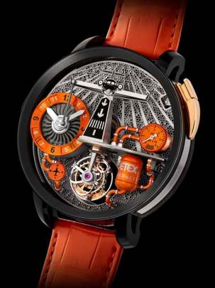 Jacob & Co. Oil Pump watch created for Jetex Jacob & Co