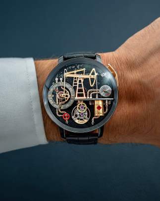 Jacob & Co. Oil Pump watch in a 44mm or 49.5mm case Watch Jacob & Co